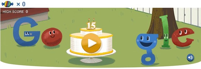 Google搜索过15岁生日了