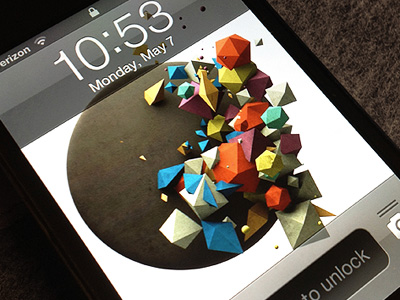 如何制作高大上的多边形风格图形