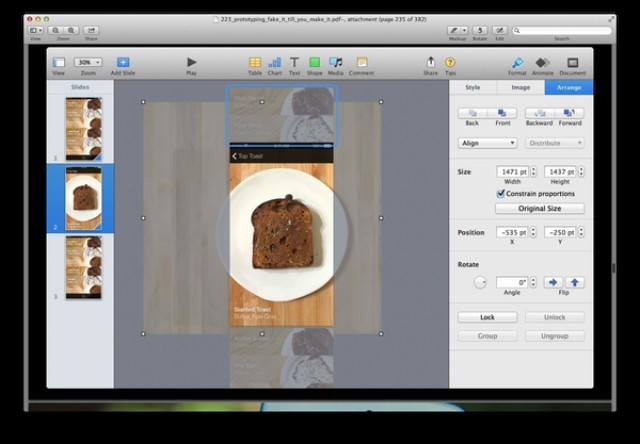 教你用KEYNOTE做出APP原型