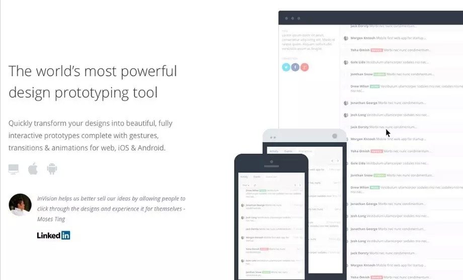 2014年最佳的十款交互设计工具