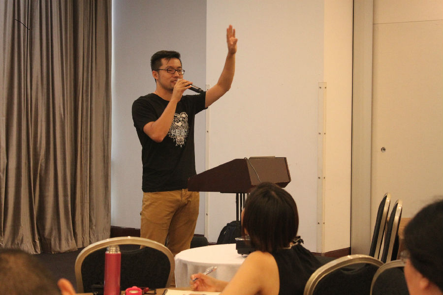 赵汗青带来精彩工作坊