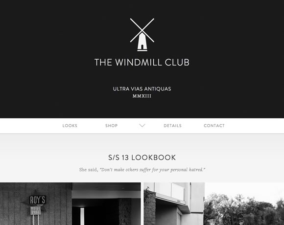 21 Examples of Black, White & Grey Usage in Web Design