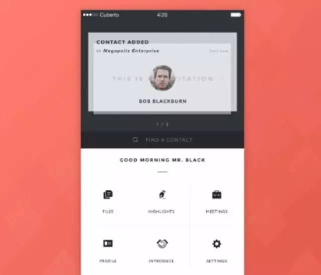 来一组移动交互设计,灵感的强心针!