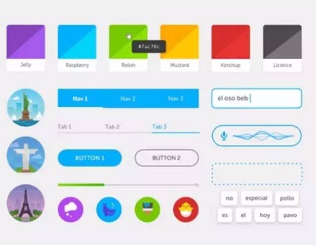 21个超赞的网站UI设计风格指南